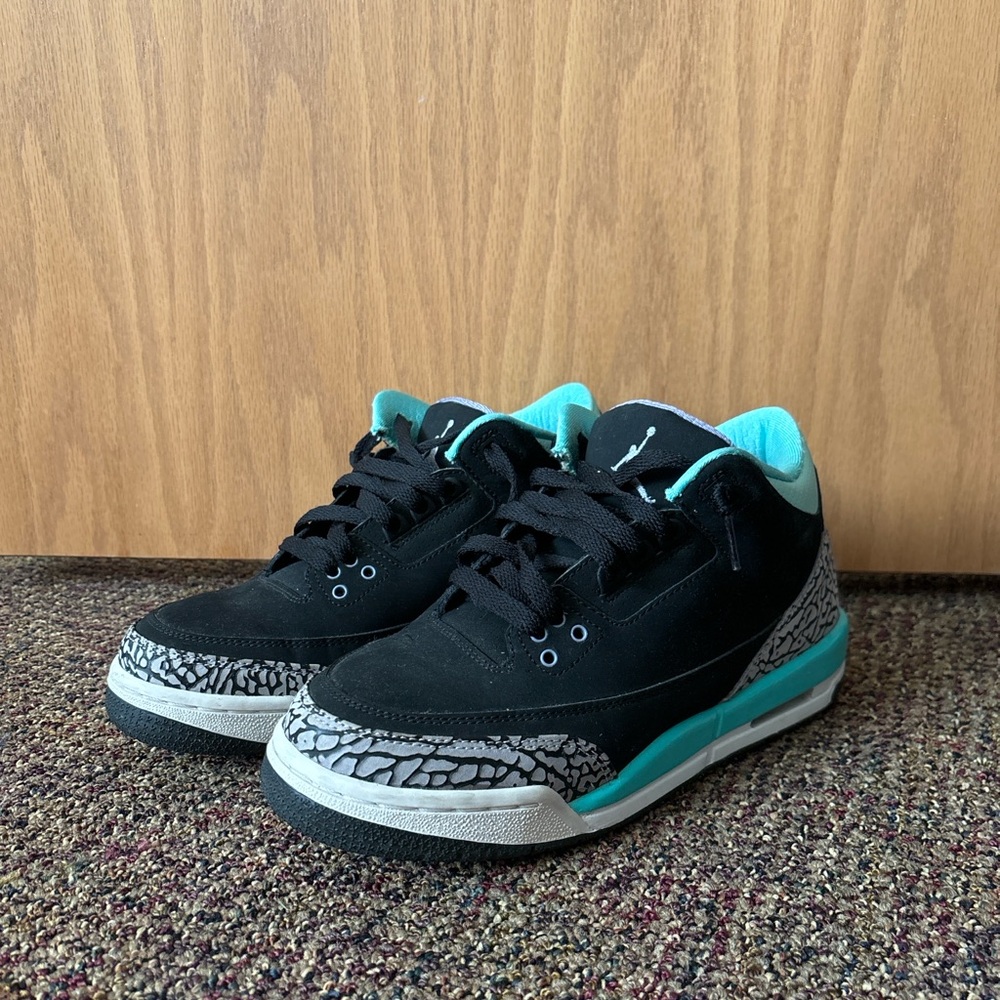 Nike Air Jordan 3 Retro GG Bleached Turquoise Mint 6Y